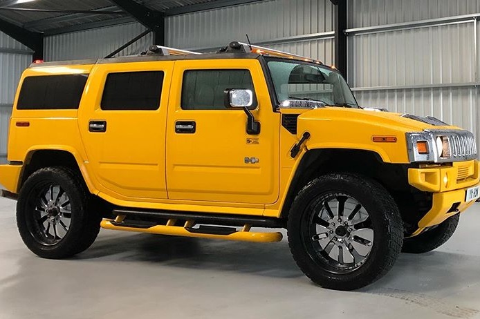 London Baby Yellow Hummer