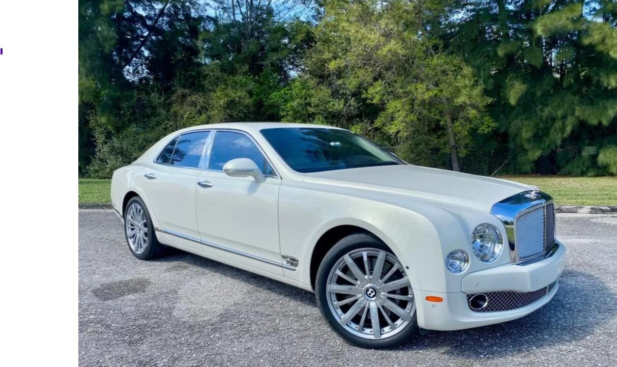 London Bentley Mulsanne ready